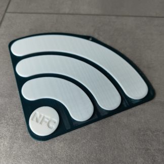 3D-Datei NFC Tag WLAN Aufhänger STL-File