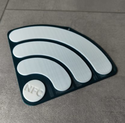 3D-Datei NFC Tag WLAN Aufhänger STL-File
