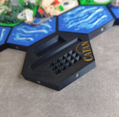 Spielsatz-Halter für "Siedler von Catan" – Hexagon, magnetisch – Bild 3