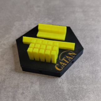 Spielsatz-Halter für "Siedler von Catan" – Hexagon, magnetisch