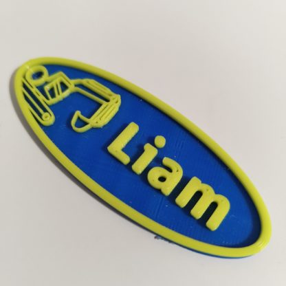 6x Zweifarbige Schlüsselanhänger personalisiert 2coloured Keychain personal individuell – Bild 4
