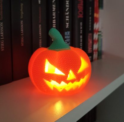 Halloween Deko Kürbis - optionale Beleuchtung – Bild 2