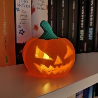 Halloween Deko Kürbis - optionale Beleuchtung
