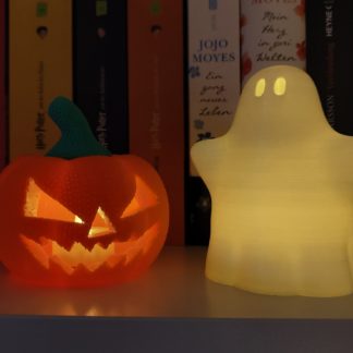 BUNDLE Little Ghost & Kürbis - optionale Beleuchtung - Deko Halloween