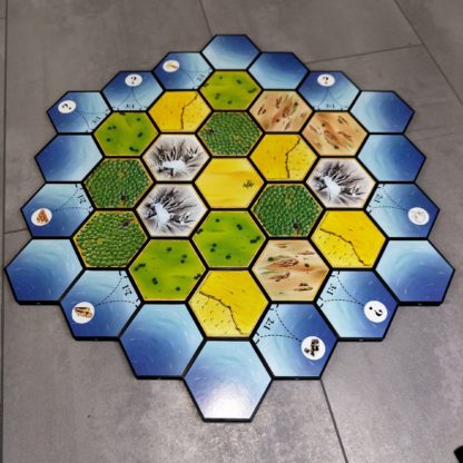 Spielfeldhalter Hexagon-Rahmen für Siedler von Catan - magnetisch – Bild 5