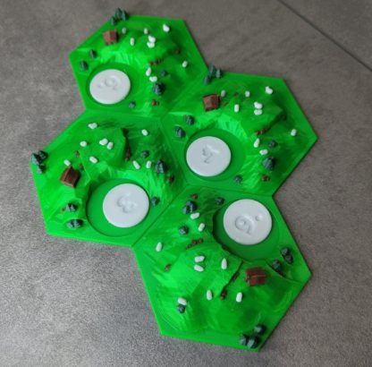 3D Rohstofffelder für Siedler von Catan – Bild 5