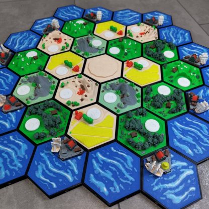 3D Rohstofffelder für Siedler von Catan – Bild 2