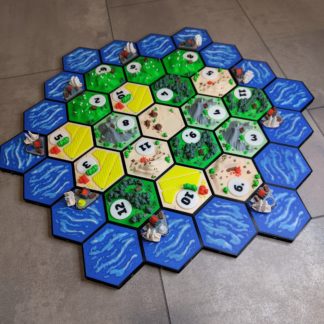 3D Rohstofffelder für Siedler von Catan
