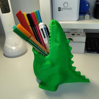 Dinosaurier-Stiftehalter für Jugendschreibtisch - Praktisch und Stylisch - Schreibtisch Organizer - Geschenkidee