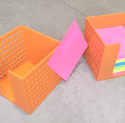 Haftnotizen Zettelbox - verschiedene Farben - Schreibtisch Accessoire Organisation – Bild 4