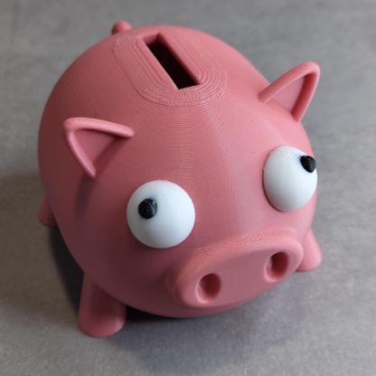 Kreative 3D-gedruckte Spardose im witzigen Schweinchen-Design – Perfekt für Kinder & Erwachsene (Piggy Bank) – Bild 3