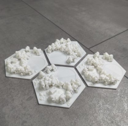 3D Rohstofffelder für Siedler von Catan - DIY - Zum Selber lackieren – Bild 2
