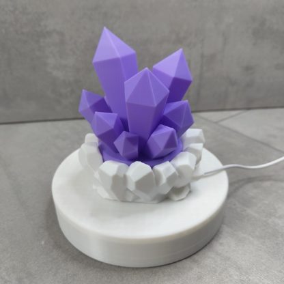 LED Kristalllampe - Leuchtende Edelsteine als stilvolle Dekoration - Personalisierbare Farben – Bild 7