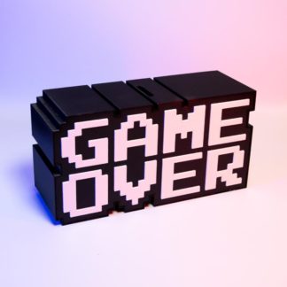 3D-gedruckte „Game Over“ Spardose – Retro Gaming Sparschwein | Geschenk für Gamer | 8-Bit Videospiel Deko | Originelle Münzbox | PLA