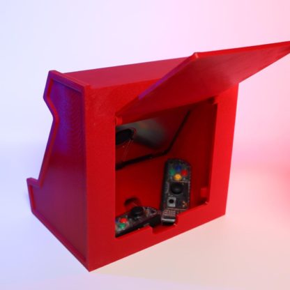 Nintendo Switch Arcade-Stand – Retro Gaming Halterung mit Ladekabel-Slot & Joy-Con Aufbewahrung | Perfektes Zubehör für dein Gaming-Setup – Bild 4