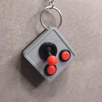Retro-Joystick-Fidget-Schlüsselanhänger – Arcade Nostalgie im Taschenformat | Stressabbau & Spaß für Gamer – Bild 2