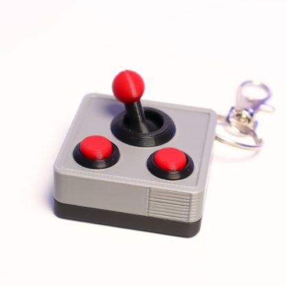 Retro-Joystick-Fidget-Schlüsselanhänger – Arcade Nostalgie im Taschenformat | Stressabbau & Spaß für Gamer – Bild 3