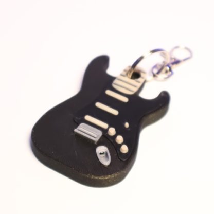Fender Stratocaster Gitarren-Schlüsselanhänger – Geschenk für Musikliebhaber, Gitarristen Accessoire, E-Gitarren Schlüsselanhänger – Bild 6