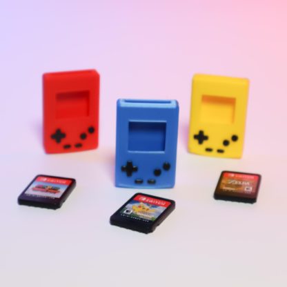 3D-gedruckte Mini-GameBoy-Halterung für Nintendo Switch Spiele – Retro Display-Leiste für 5 oder 10 Spielmodule – Bild 6