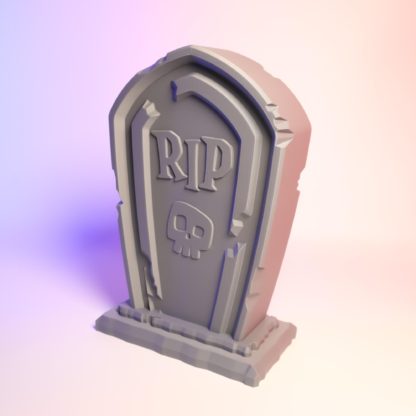 Gotischer Tombstone Kopfhörerhalter - Schauriger Kopfhörerständer für Gamer/Musikliebhaber, Platzsparend & Rutschfest, Einzigartiges Design – Bild 2