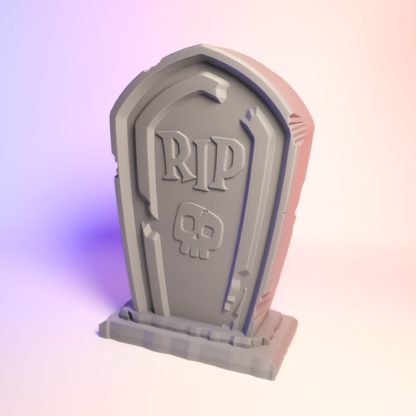 Gotischer Tombstone Kopfhörerhalter - Schauriger Kopfhörerständer für Gamer/Musikliebhaber, Platzsparend & Rutschfest, Einzigartiges Design – Bild 4