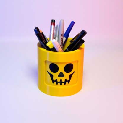 3D Gedruckter drehbarer LEGO Kopf Stifthalter - Kreativer Organizer für Büro, Kinderzimmer & LEGO Fans - Originelles Geschenk – Bild 5