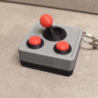 Retro-Joystick-Fidget-Schlüsselanhänger – Arcade Nostalgie im Taschenformat | Stressabbau & Spaß für Gamer