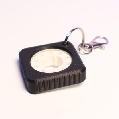 Retro Kassette Fidget Schlüsselanhänger - Nostalgischer Dreh-Spinner für Musikliebhaber & Stressabbau - ideal als Geschenk – Bild 5