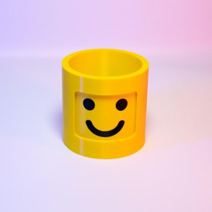 3D Gedruckter drehbarer LEGO Kopf Stifthalter - Kreativer Organizer für Büro, Kinderzimmer & LEGO Fans - Originelles Geschenk – Bild 2