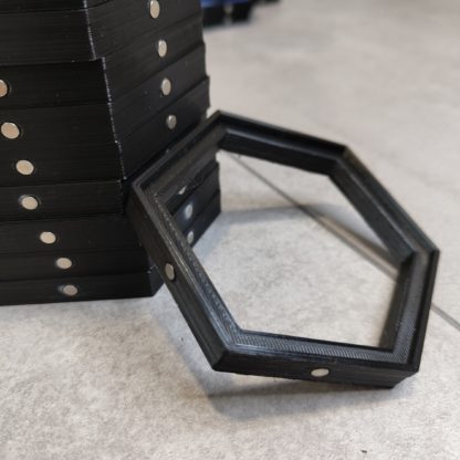 Spielfeldhalter Hexagon-Rahmen für Siedler von Catan - magnetisch - NEU Jetzt auch in WEISS ! – Bild 9