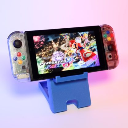 3D Gedruckter Faltbarer Nintendo Switch Ständer - Tragbar, Höhenverstellbar, Kompakt, Mit Ladekabelöffnung – Bild 2