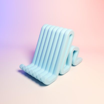 Handyhalter „Wiggly“ – Verspielter 3D-gedruckter Handyhalter für freihändige Nutzung | In mehreren Farben erhältlich – Bild 2
