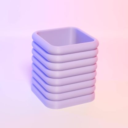 Sommerlicher Floatie-Organizer für Schreibtisch & Kosmetik | Verspielter Stiftehalter in Pool-Design | 3D-Druck in leuchtenden Farben – Bild 3