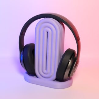 Eleganter Regenbogen-Kopfhörerhalter – Stilvolles Design, minimalistisches Dekor, stabile 3D-gedruckte Halterung für Studio & Gaming