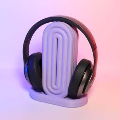Eleganter Regenbogen-Kopfhörerhalter – Stilvolles Design, minimalistisches Dekor, stabile 3D-gedruckte Halterung für Studio & Gaming