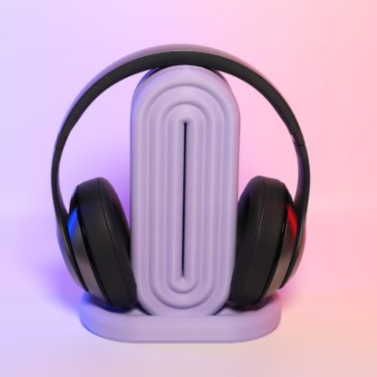 Eleganter Regenbogen-Kopfhörerhalter – Stilvolles Design, minimalistisches Dekor, stabile 3D-gedruckte Halterung für Studio & Gaming – Bild 2