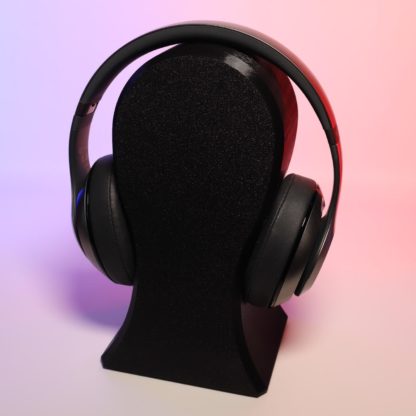 Kopfhörerständer mit Ablage | Moderner, stabiler Kopfhörerhalter mit Ablage für Kabel & Zubehör | Perfekt für Gaming- + Musik-Enthusiasten – Bild 5