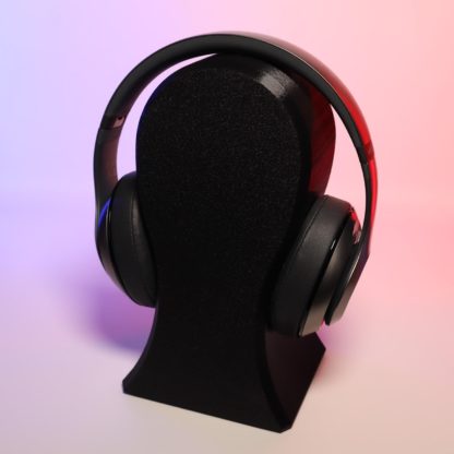 Kopfhörerständer mit Ablage | Moderner, stabiler Kopfhörerhalter mit Ablage für Kabel & Zubehör | Perfekt für Gaming- + Musik-Enthusiasten – Bild 8