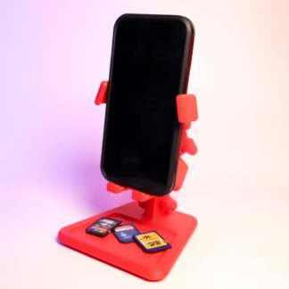 Verstellbarer Handyhalter im Roboterarm-Design – Flexible Smartphone-Halterung für Schreibtisch & Zuhause, stabil, stylisch