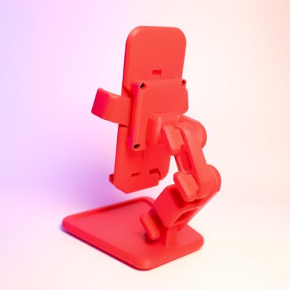 Verstellbarer Handyhalter im Roboterarm-Design – Flexible Smartphone-Halterung für Schreibtisch & Zuhause, stabil, stylisch – Bild 7