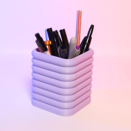 Sommerlicher Floatie-Organizer für Schreibtisch & Kosmetik | Verspielter Stiftehalter in Pool-Design | 3D-Druck in leuchtenden Farben – Bild 2