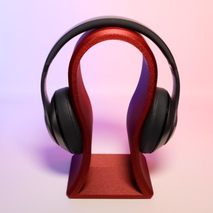 Skulpturaler Kopfhörerständer – Eleganter und stabiler Halter für Kopfhörer, einzigartiges Design für Gamer & Musikliebhaber, Anti-Rutsch