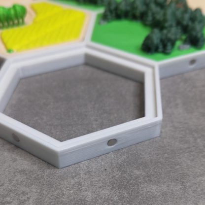 Spielfeldhalter Hexagon-Rahmen für Siedler von Catan - magnetisch - NEU Jetzt auch in WEISS ! – Bild 5