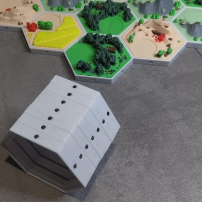 Spielfeldhalter Hexagon-Rahmen für Siedler von Catan - magnetisch - NEU Jetzt auch in WEISS ! – Bild 2