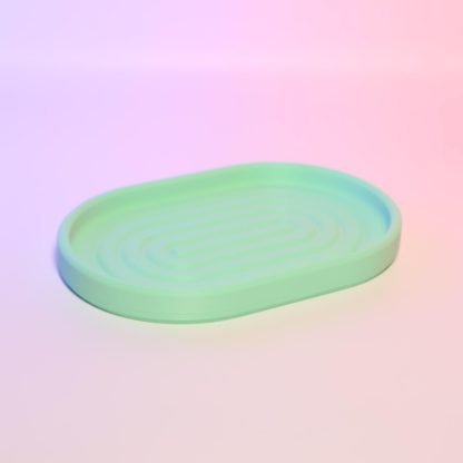 Bunter Regenbogen-Teller – Schmuckschale, Schlüsselablage, Büro-Organizer, 3D-gedruckt, Deko-Accessoire für Zuhause und Büro – Bild 4