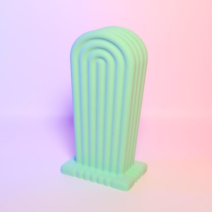 Regenbogen-Kopfhörerhalter im Cartoon-Design - Stilvoll, sicher und farbenfroh – 3D-gedruckte Halterung für Musikliebhaber & Kinderzimmer – Bild 3