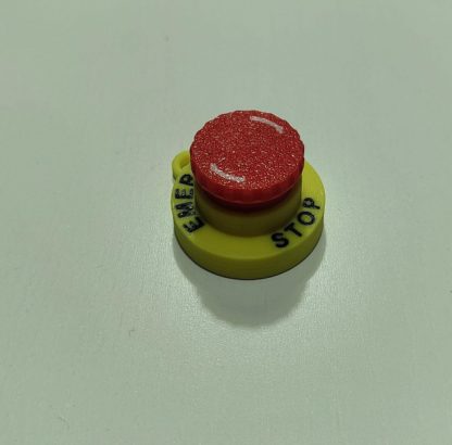 Emergency Stop Clicker Fidget – Schlüsselanhänger oder Standard, Anti-Stress-Spielzeug aus 3D-Druck, Technik-Gadget und Geschenkidee – Bild 4