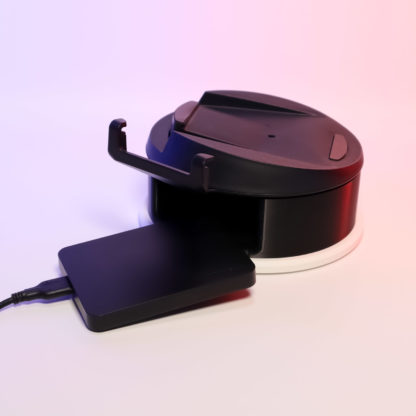 PS5 Standfuß-Erweiterung – Erhöhtes Design mit Festplattenfach & personalisierbarer Front | Bessere Kühlung + stylisches Setup – Bild 6