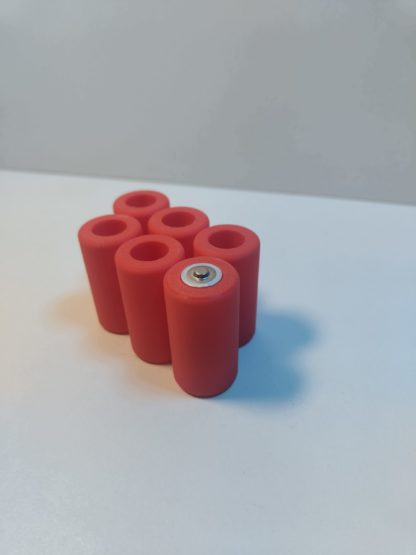 Batterie-Adapter AA zu C – 6er Set - Batteriehalter für AA-Batterien als C-Zellen-Ersatz, passgenau & wiederverwendbar – Bild 2