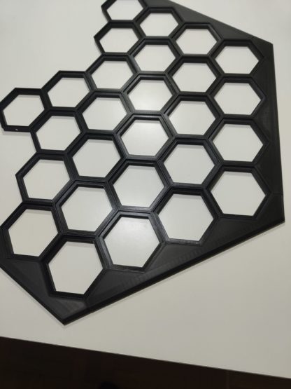 Rahmen für magnetische Hexagon-Kacheln – passend für Basisspiel + Erweiterung | Zubehör für Spielfeldorganisation (ohne Hexagons) – Bild 12